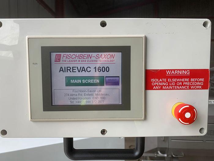 Used 2015 Fischbein-Saxon SH 1000 Hot Air Sealer with Airevac vacuum sealing system