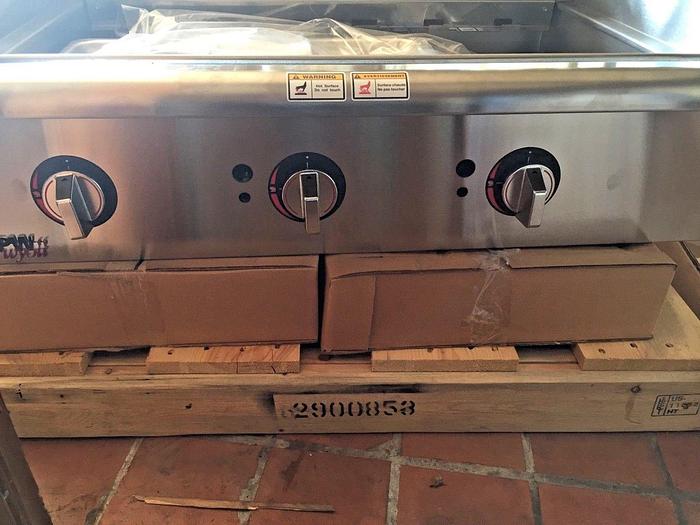 Used APW Wyott Gas Char-Broilers GCB-36i