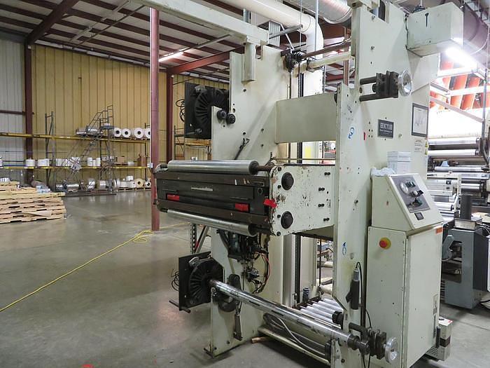 Used 1999 COMCO 11 COLOR FLEXO LABEL PRESS