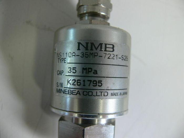 Used Minebea NS110A-35MP-7221-S25 35MPa 5075 PSI Pressure Transducer