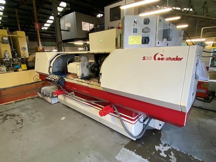 Used 2000 Studer S30 Lean Pro CNC OD Cylindrical Grinder