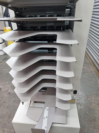 Used plockmatic 310+ 10 station Collator with 61 bookletmaker 