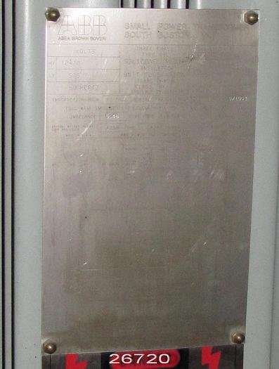 Used Abb Transformer, 1500 Kva, 12470 Primary Voltage, 575 Secondary Voltage #26720