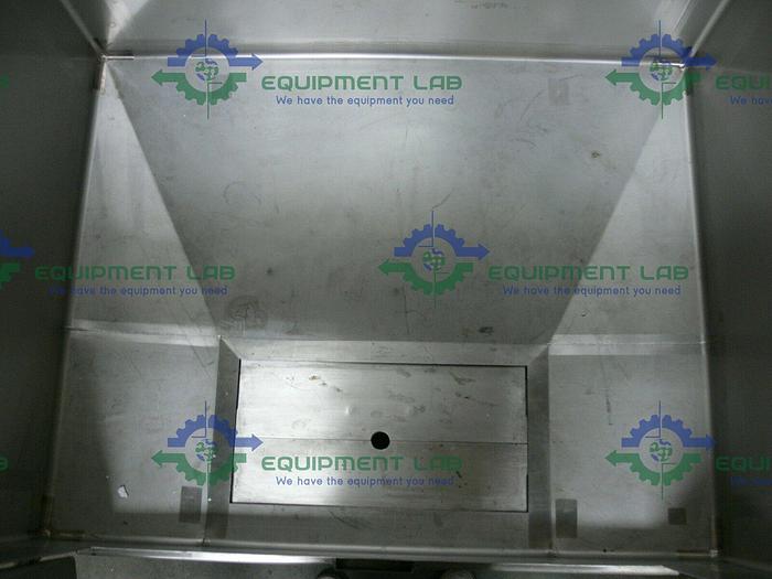 Used ConeCraft Hyclone 1000L Smartainer II Stainless Steel Bin w/ Bottom Opening