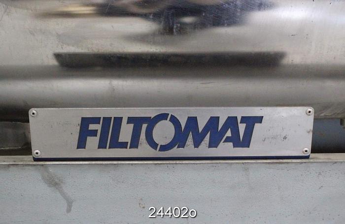 Used Filtomat MCFM 312XLP Silver Bullet Filtration System, 0-3300 GPM #24402