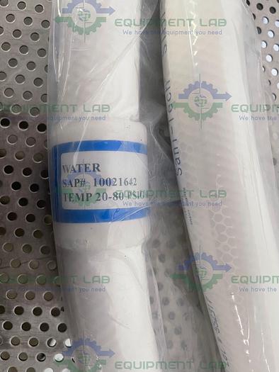 Sani-Tech  STHT-R-HD-1500 10' Heavy Duty Silicone Hose w/ 1 1/2" Sanitary Fitting