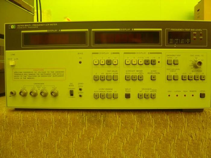 Used Hewlett Packard 4274A MultiFrequency LCR Meter for Sale at
