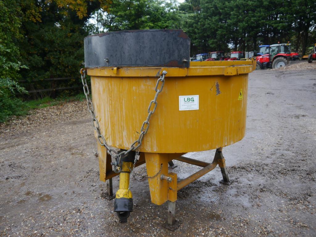 Used Mammut TM150 Pan Cement Mixer