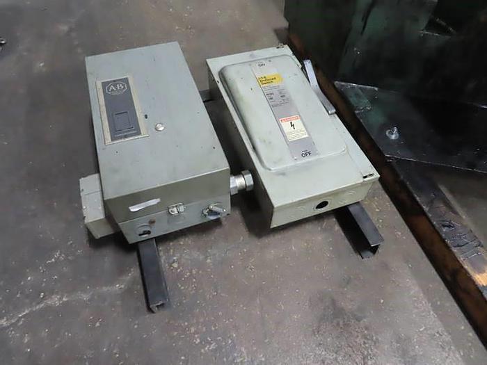 Used 50 HP SCHOLD CO-AXIAL HIGH SPEED DISPERSER WITH SLOW SPEED SWEEP