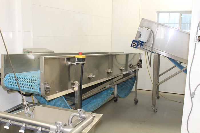 Used Charlies Machine Lettuce Wash Line