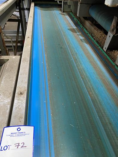 Used Steel Conveyor belt 2.8m L 0.7m W