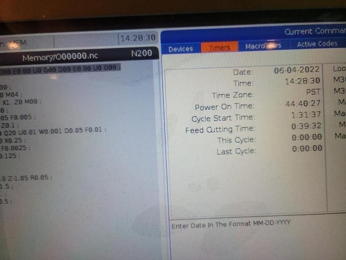 Used 2019 HAAS ST-10 CNC Turning Center ***Only 44 minutes of Run Time***