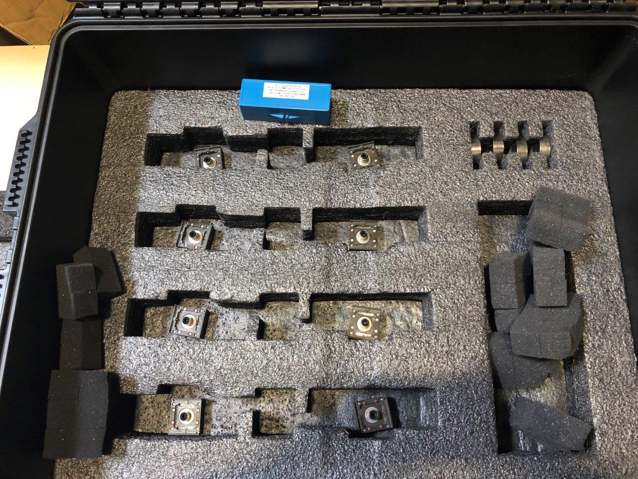 Used Delta Edge DE8000 S-FPB 361 CSBGA 16x16x1.40 Test Handler Kit