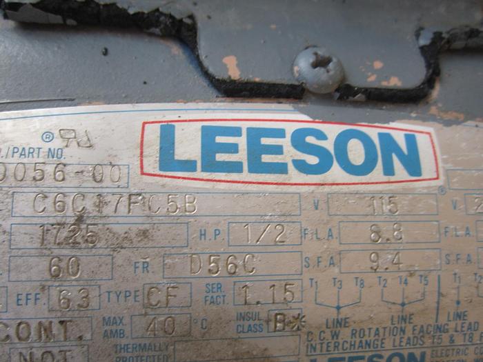 Used Pump, Metering, 1/2 HP, S/st, 12 GPH, Chemineer (2) #S739426