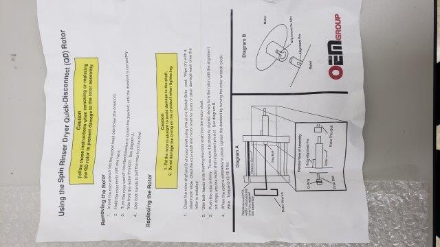 Used Semitool Rotor QTY 8