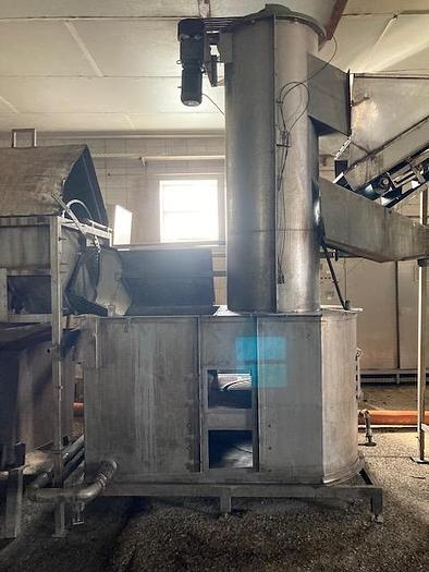 Gebraucht Blanchieranlage für Karotten und Rote Beete, Fabrikat Komen & Kuin