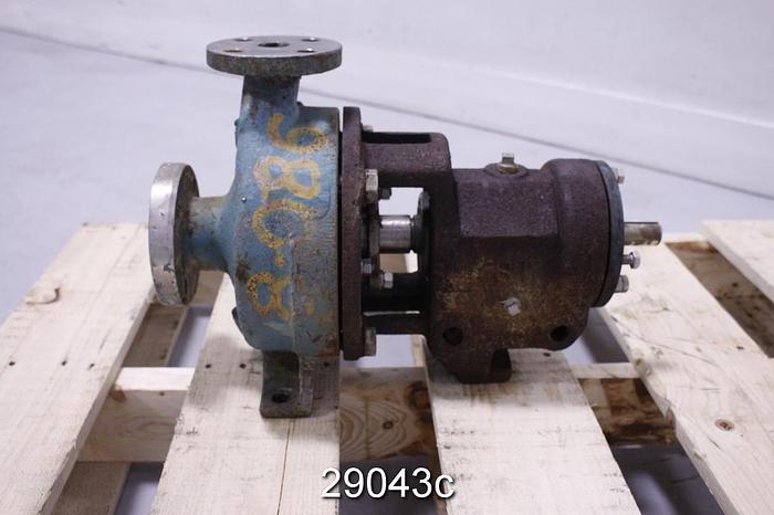 Used Goulds 3196 1x1.5x6 Pump #29043
