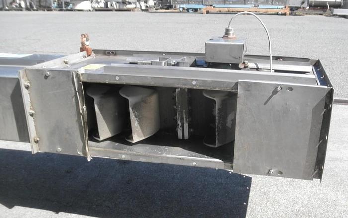 Used Elevator, Bucket, 21', S/st, Universal, (117) Buckets, #S741106