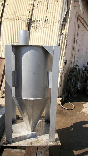 Used Hopper, 22" x 25", Alum, 23" Cone Bottom #S740137