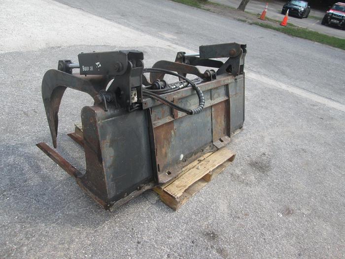 Used Bobcat Skid Steer Grapple Rake