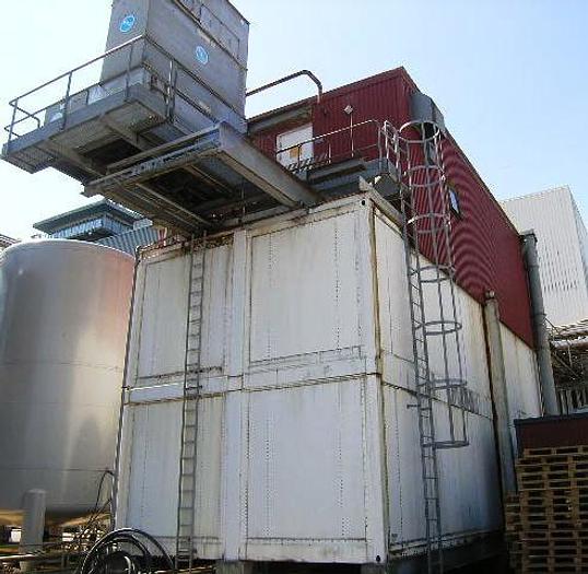 Used FINSAM – plate ice machine plant. Model VIP 18B UAV.