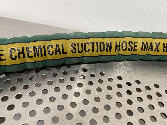 Used Parker 108" x 1 1/2" Wildcatter SWC693 UHMWPE Chemical Suction Hose 250 PSI