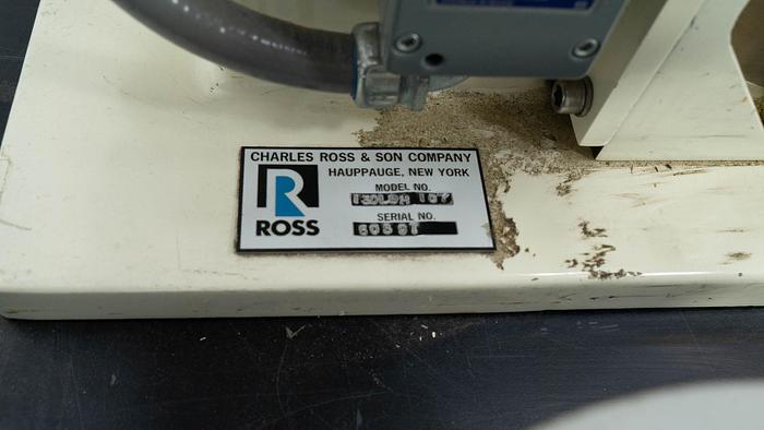 Used 1 QUART ROSS DOUBLE PLANETARY MIXER – LDM 1 QT – S/S – VACUUM (3) MIX CANS (#9767)