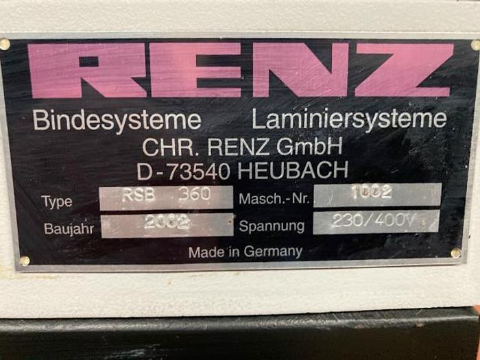Utilisé 2002 RENZ RSB 360