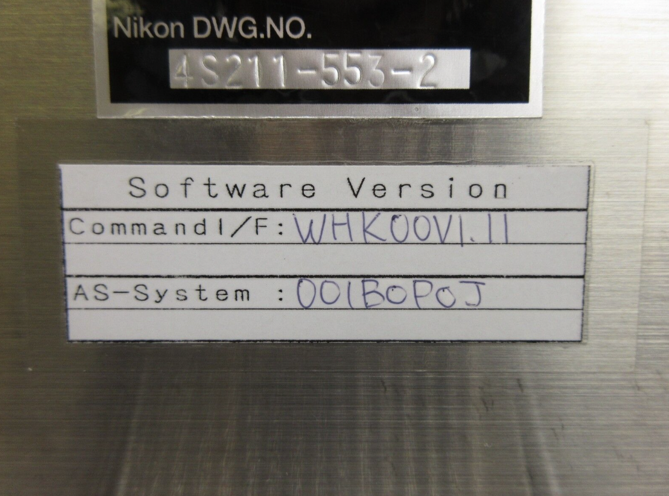 Used Kawasaki C60C-A001 Robot Controller WHK00V1.11 Nikon 4S082-666-2 NSR-S205C Spare