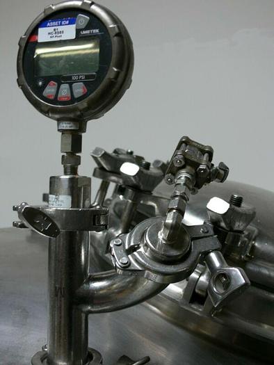 Used DCI 500 Gallon Stainless Steel Single Walled Tank/ Reactor / Pressure Vessel