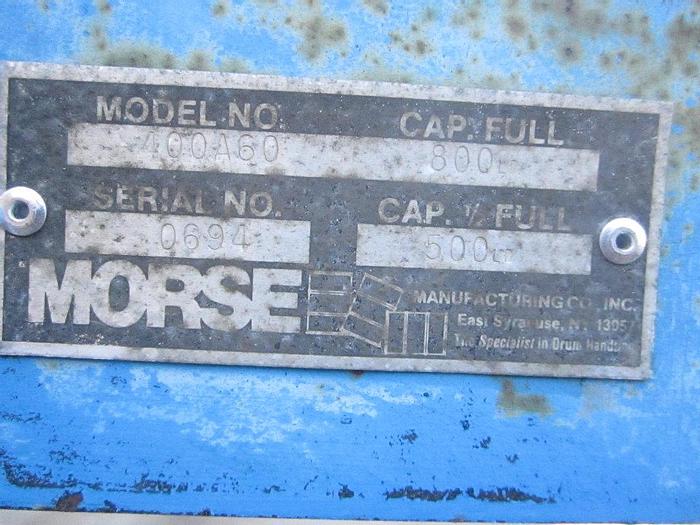 Used Dumper, Drum, Morse, Hydra Lift, C/st, 60" High (2) #S740046