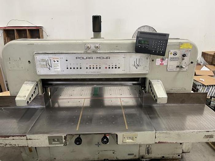 Used 1977 Polar Paper Cutter 115 CE With MicroCut 105223 for Sale