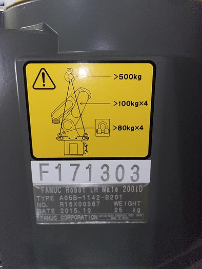 Used 2015 FANUC LRMATE 200ID ROBOTIC LABELING CELL