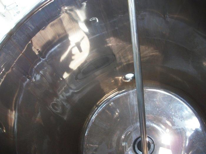 Used Tank, 30 Gallon, 316L Stainless Steel, Agitated, 50 PSI, DCI, DT/DB (2) #S741883