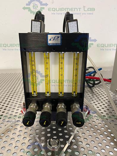 Used Applikon ADI 1030 Bio Controller w/ Watson Marlow 101U/R, Cole Parmer Flowmeter