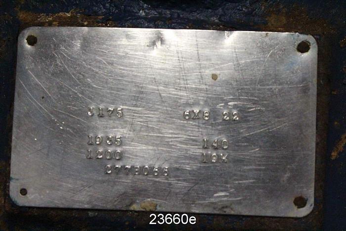 Used Goulds 3175 Power End, 3175M, 22", Mechanical Seal #23660