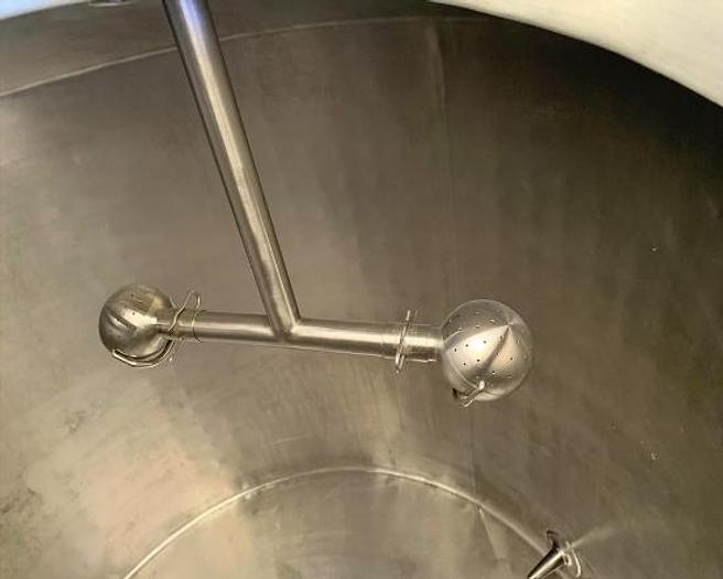 Used 360 Gallon Jacketed 304 SS Tank