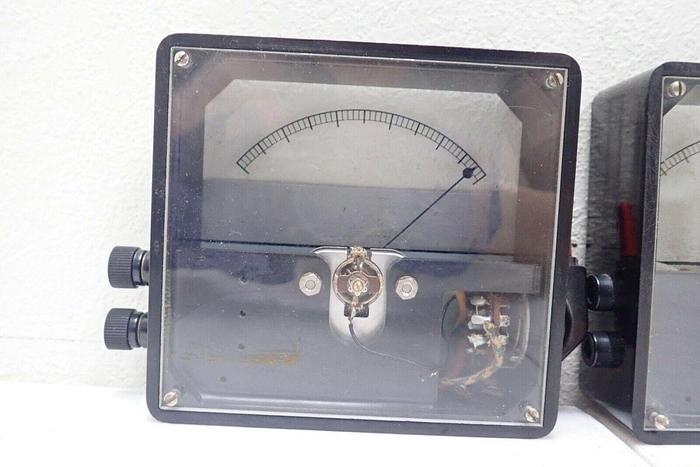 Used Lot of 2 Central Scientific Company 82550 DC-AC Projection Meters