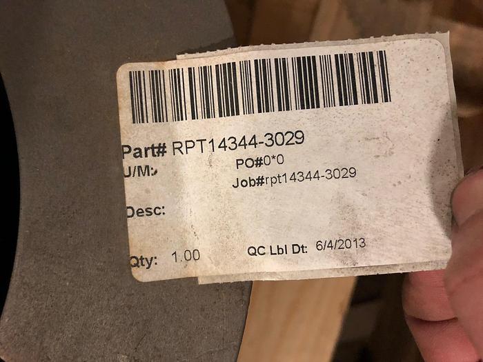 Used BLACK CLAWSON #3 SIZE III PULPER DRIVE HUB