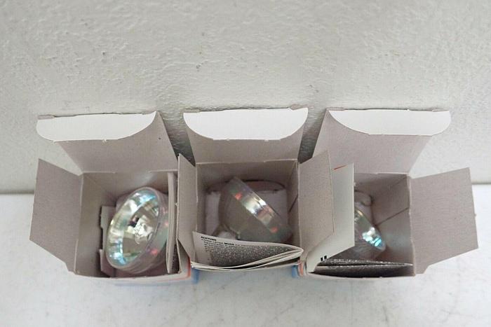Used Lot of 3 Osram Halogen Photo Optic Lamp Bulbs