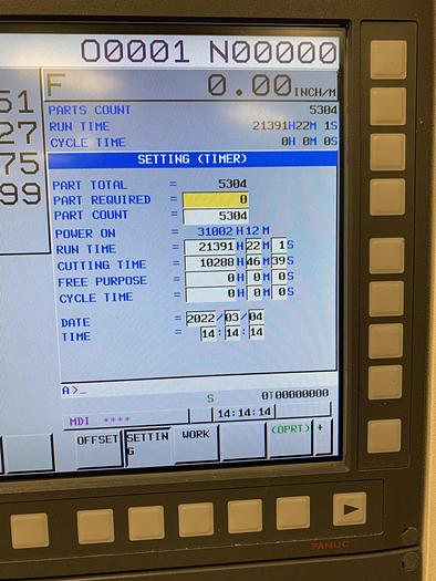 Used 2017 AVEREX HS-540I GTS 4-Axis 6 Pallets CNC Horizontal Machining Center