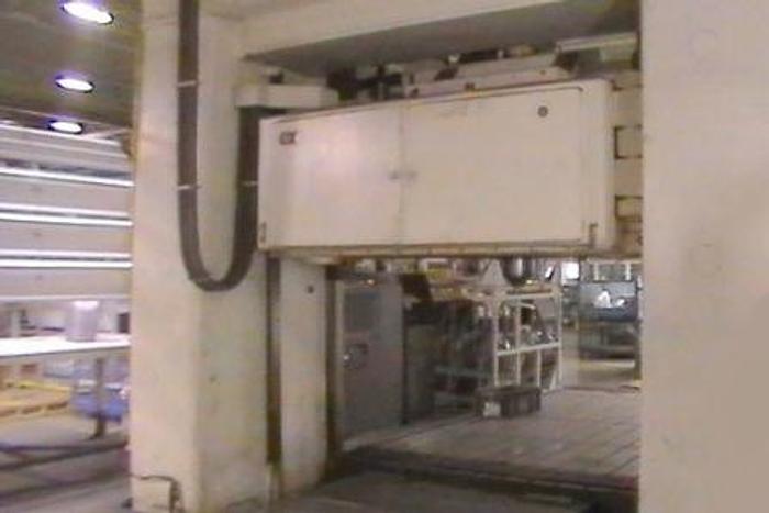 Used 1985 Shin Nippon Koki HF-4PK Gantry Mill | 157 X 79 X 51,157 X 79 TABLE,33,000 LB LOAD,FANUC 12M