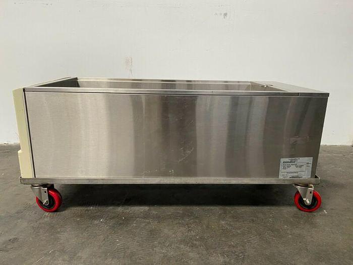Used Lindberg/Blue M WB1140C-1 100 Liter Waterbath Temp 100°C 240 V w/ Mobile Cart