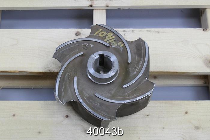 Unused Goulds 3175 6x12x12 6-Vane Pump Impeller #40043