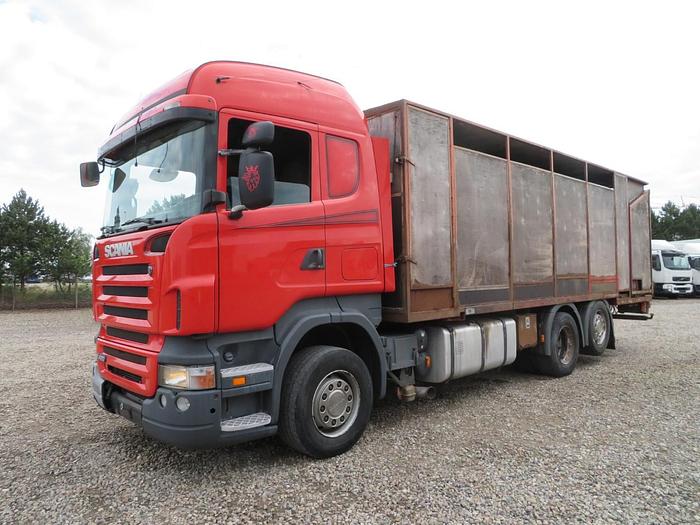 God 2007 Scania R420 6x2 Euro 5 Dyretransport