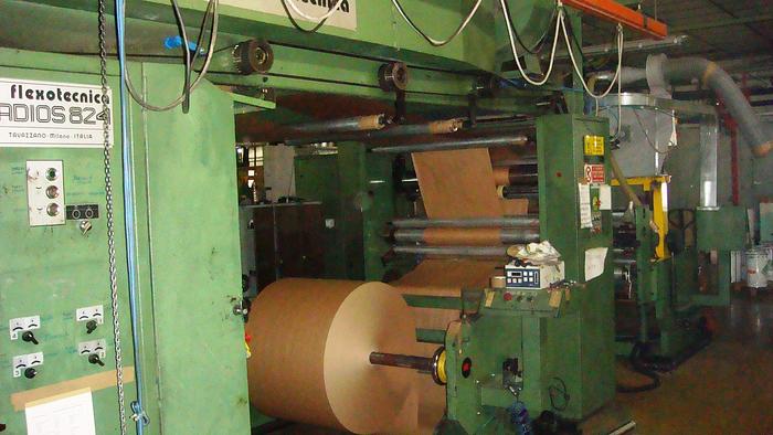 Used Flexotecnica RADIOS 824 – 4 col. Stack type flexo