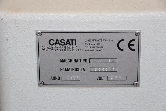 Revisionato 2015 CASATI MACCHINE CIO 31 CE