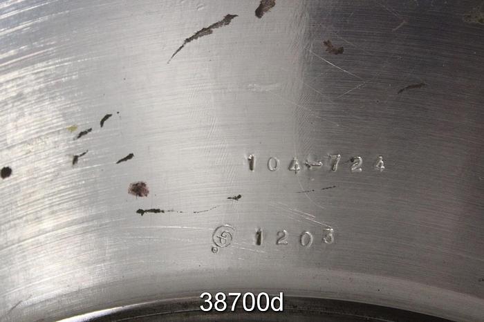 Used Goulds 3415 M 16x18x22H Pump Impeller, 104-724 #38700