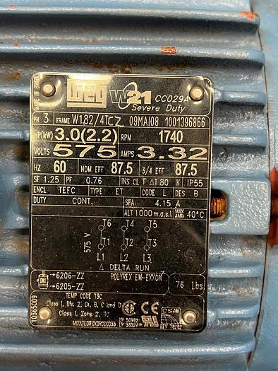 Used USED LIGHTNIN, CLAMP-ON MIXER, 3 HP