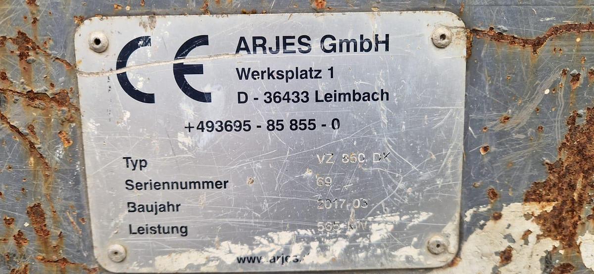 Gebraucht 2017 Arjes VZ 850 DK